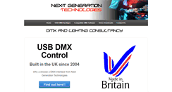 Desktop Screenshot of nextec.co.uk