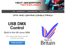 Tablet Screenshot of nextec.co.uk
